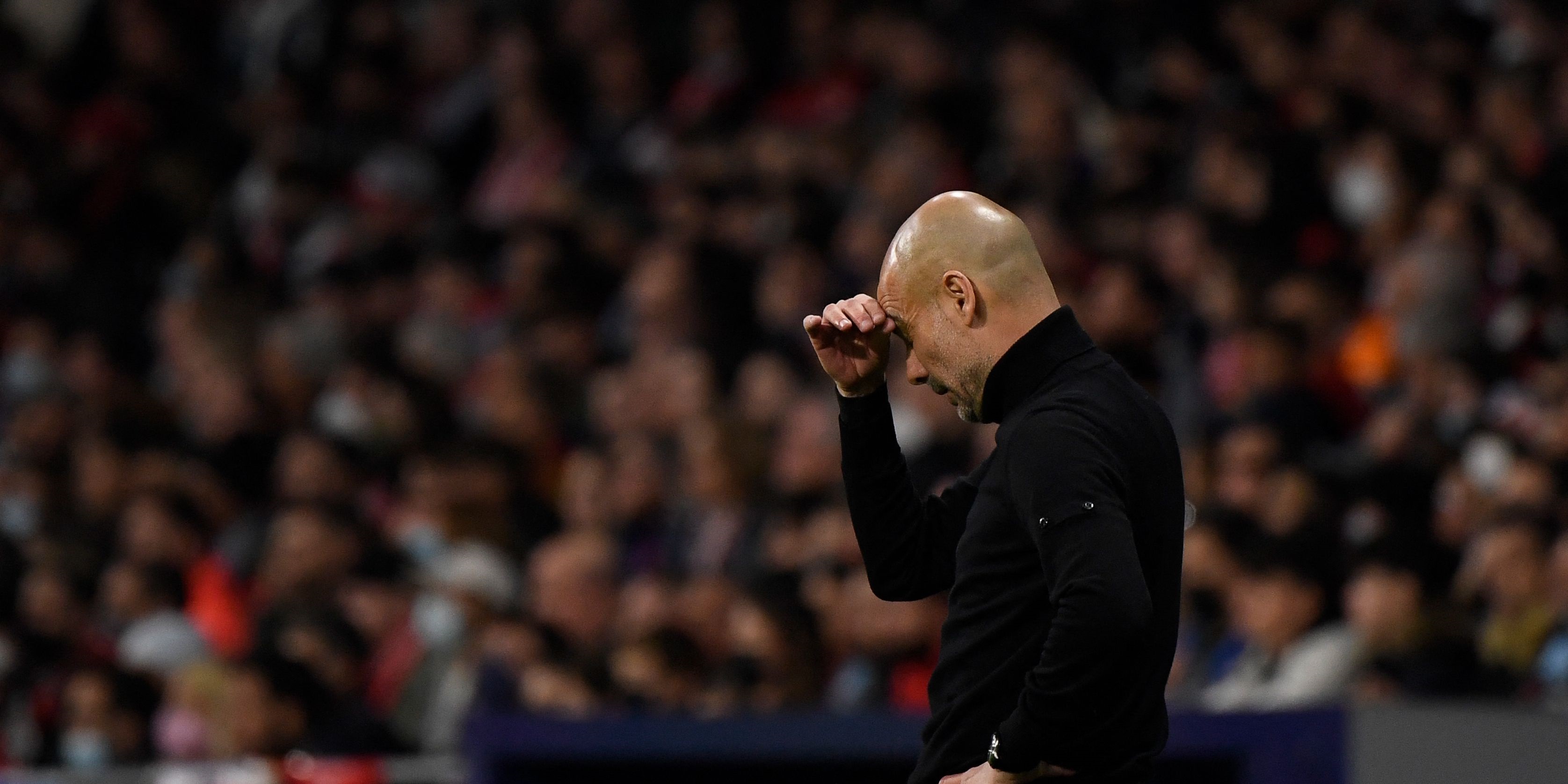 Guardiola, De Bruyne, Walker, Palmer