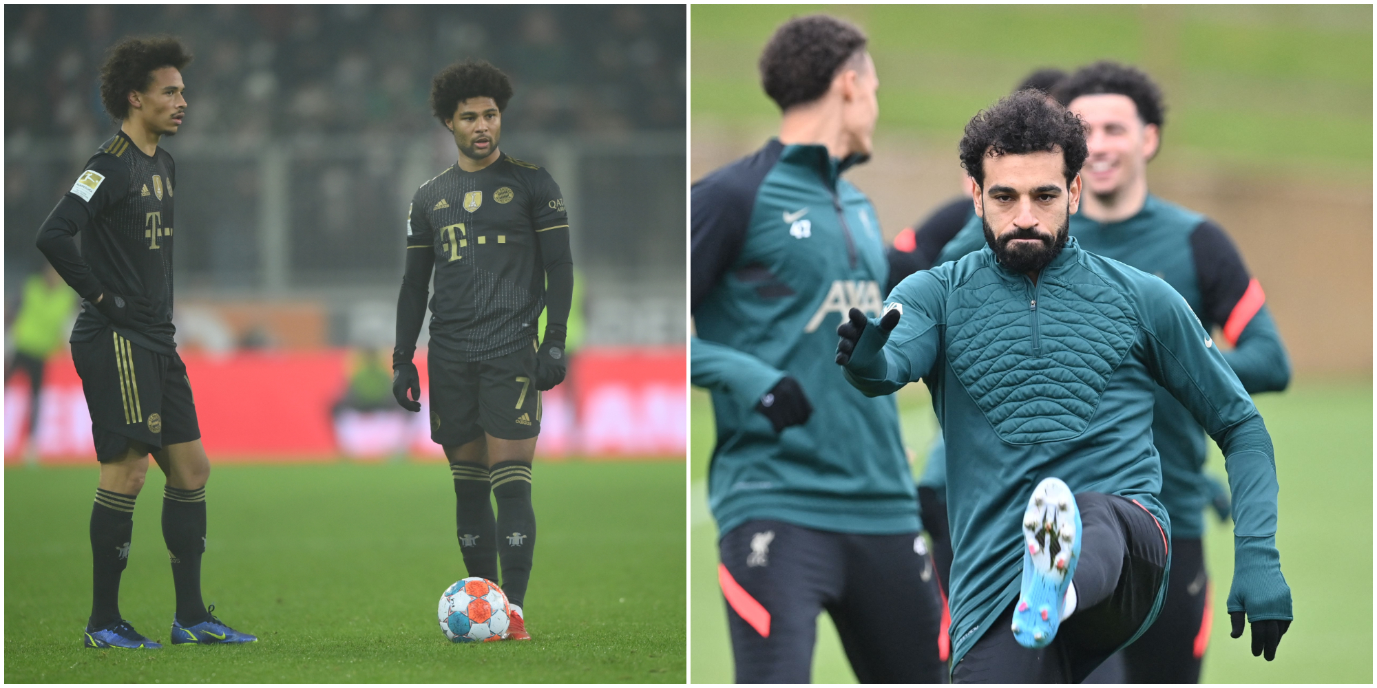 Salah, Gnabry, Hutton, Liverpool