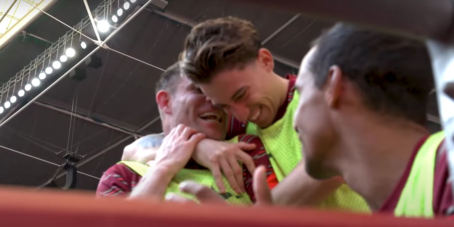 Liverpool, Tsimikas, Milner, Jones, Firmino