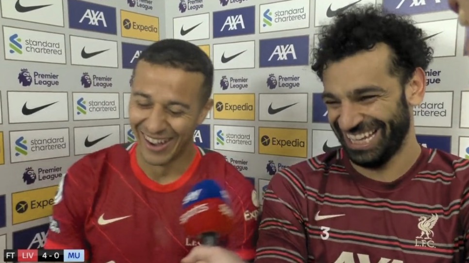 Thiago, Mo Salah