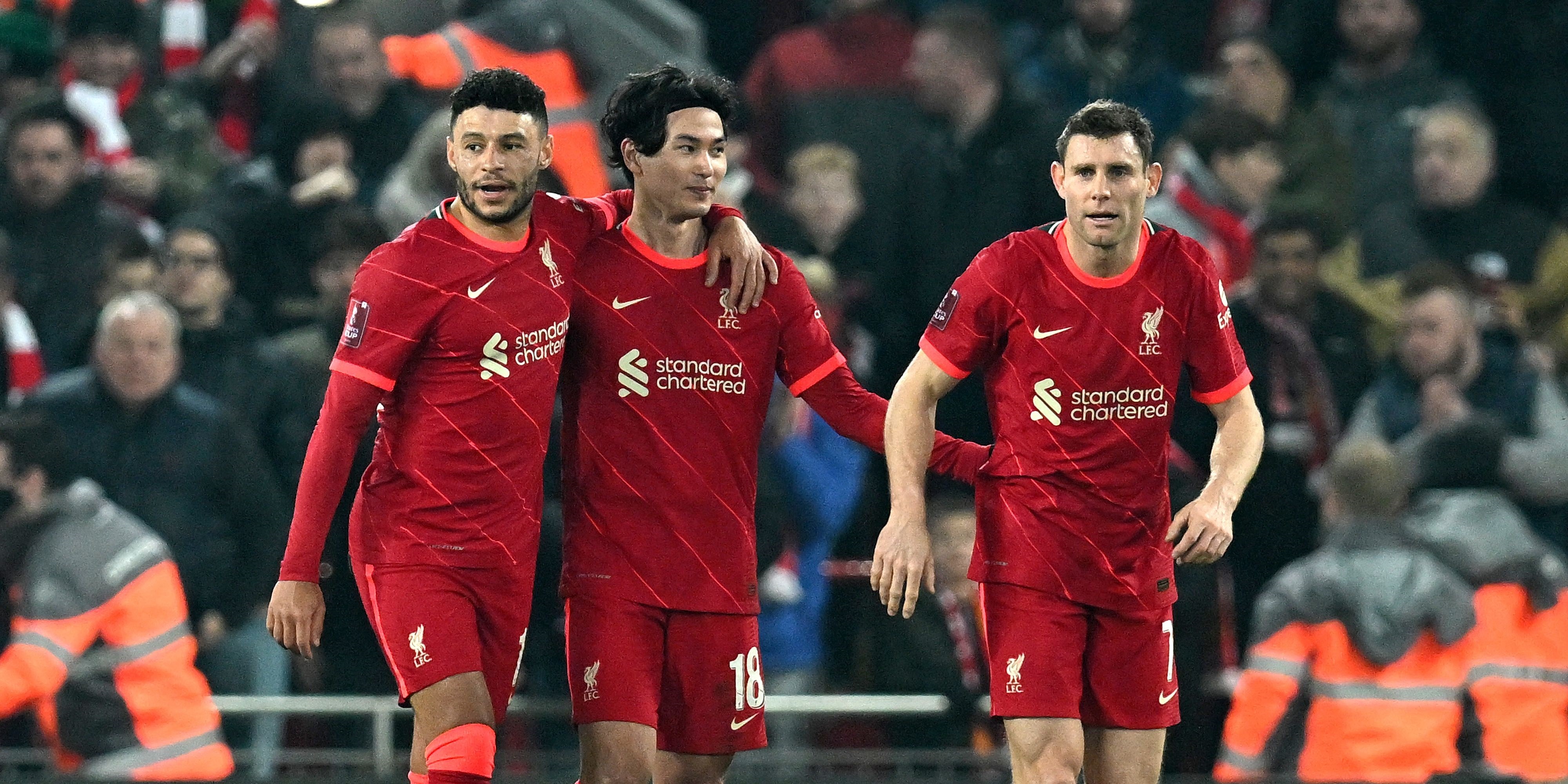 Minamino, Jones, Liverpool, Elliott