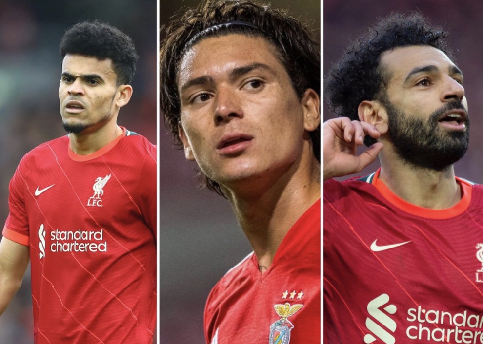 Diaz, Nunez, Salah