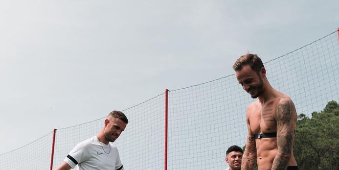Henderson, Oxlade-Chamberlain, Madisson