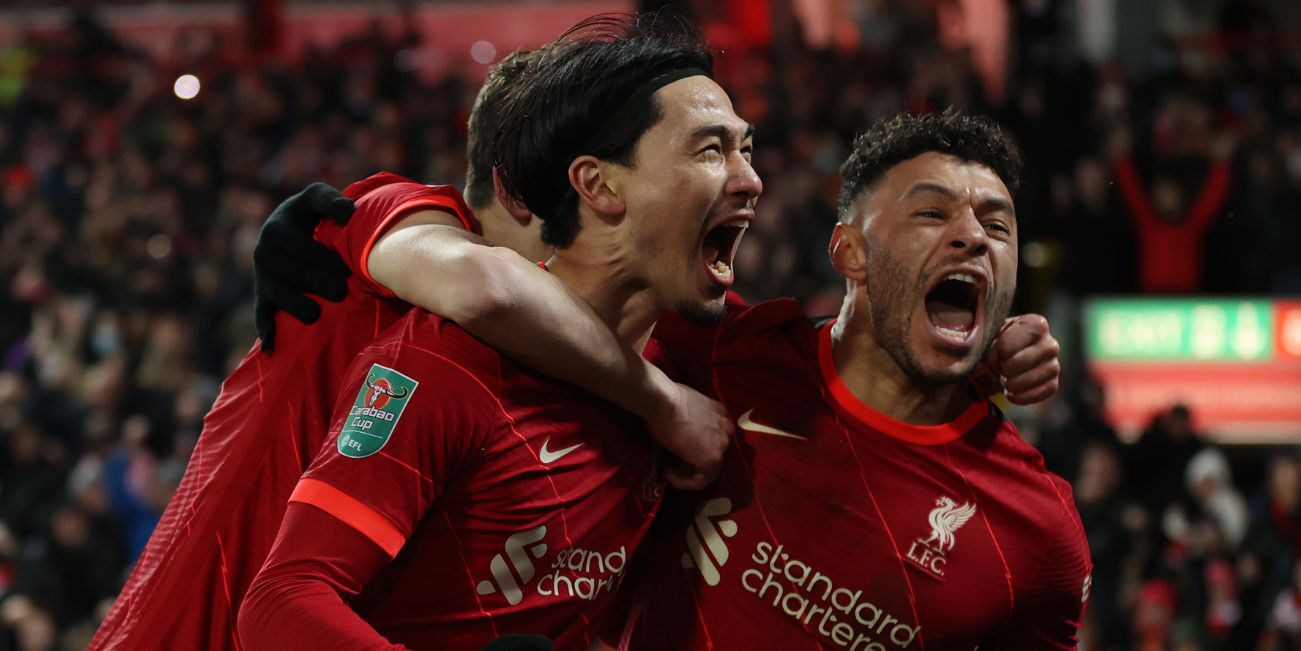 Minamino, Gerrard, Dalglish, Rush, Fowler