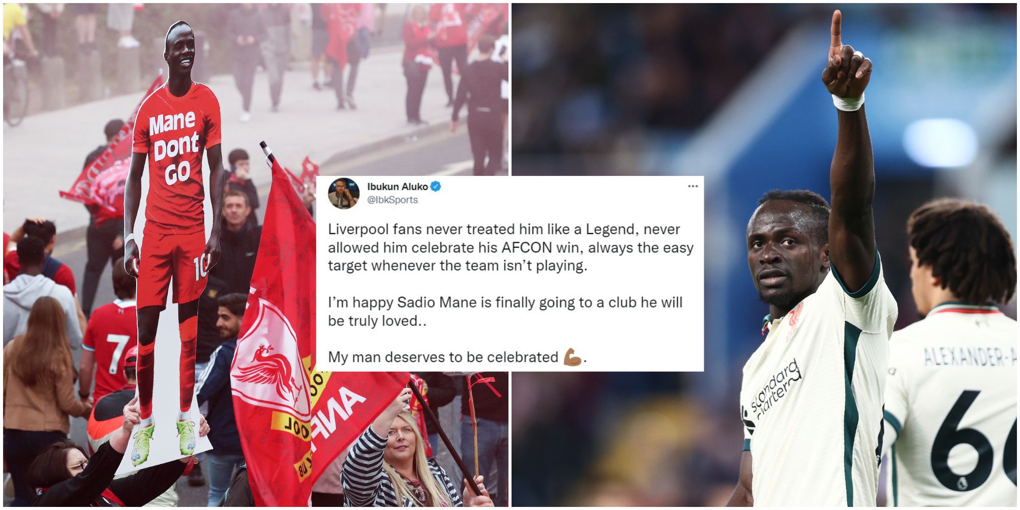 African journalist fishes for reaction from Liverpool fans with infuriating Mane claim