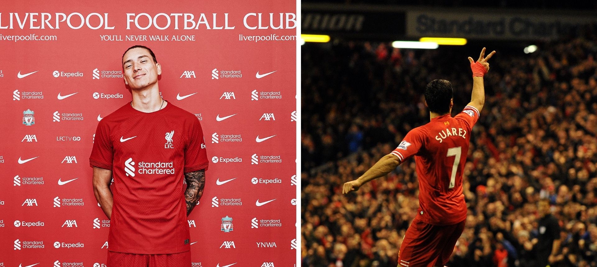 Nunez, Suarez, Liverpool