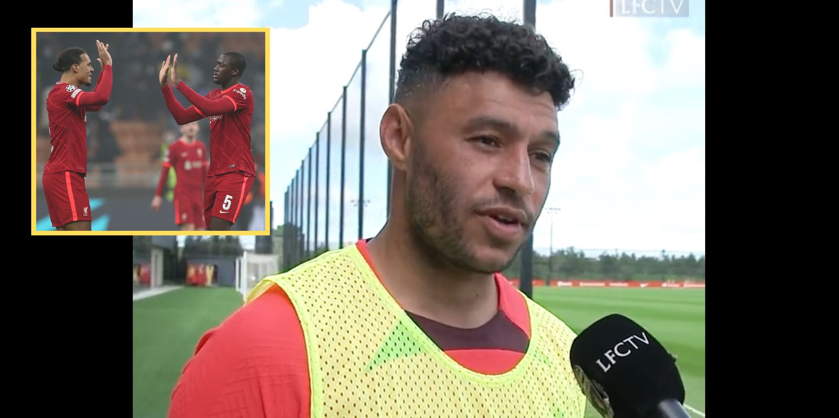 Oxlade-Chamberlain, Van Dijk, Konate, Nunez