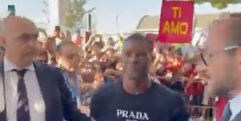 (Video) Hero’s welcome for Gini Wijnaldum as he arrives in Italy ahead of temporary AS Roma move