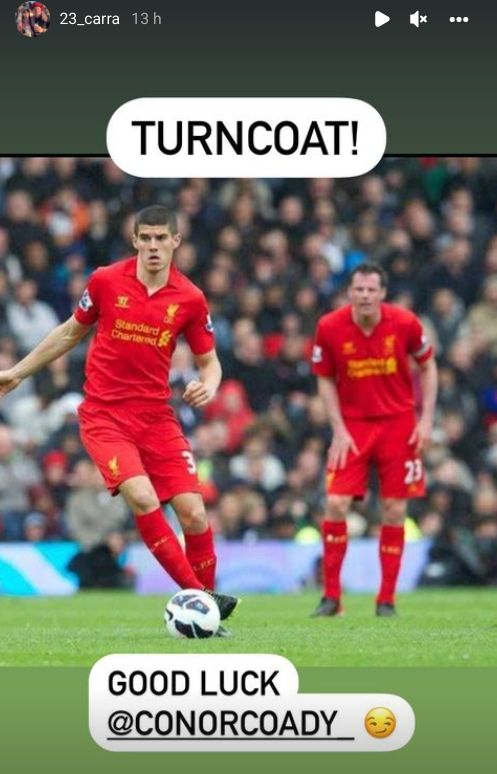 Coady, Carragher, Everton