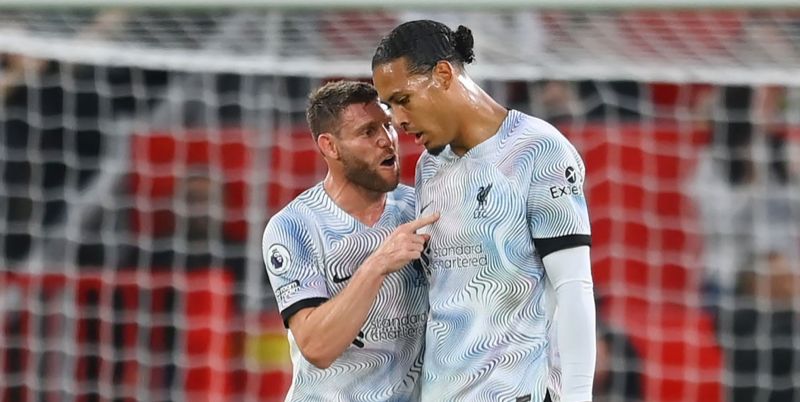 Liverpool, Van Dijk, Milner, Klopp