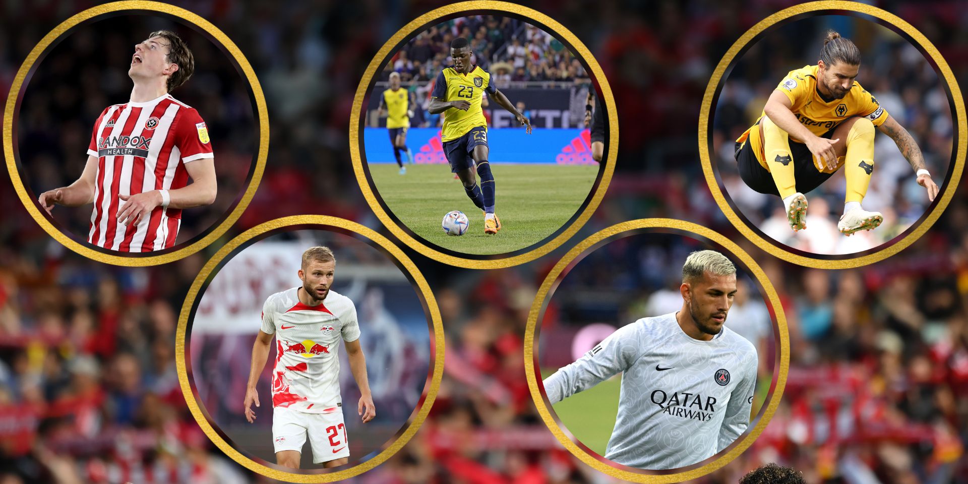 Berge, Caicedo, Neves, Laimer, Paredes, Liverpool