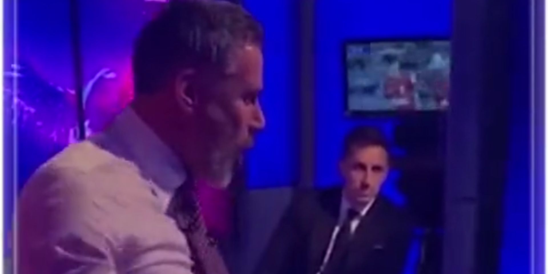 (Video) Watch Jamie Carragher’s hilarious celebration after Luis Diaz’s amazing goal against Crystal Palace