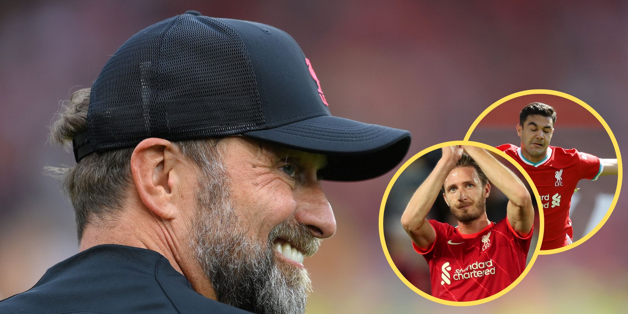 Klopp, Kabak, Davies, Gibbons