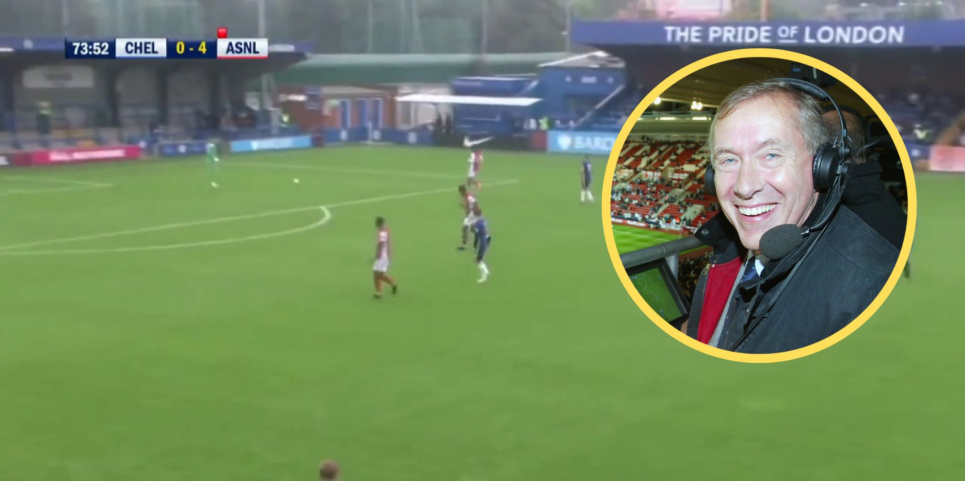 (Video) Incredibly biased commentator gives Martin Tyler a run for his money in hilarious coverage
