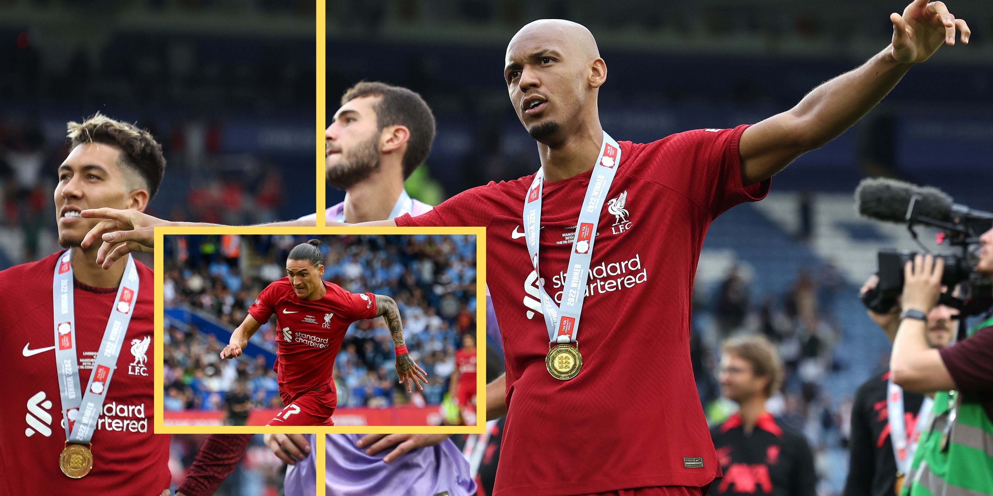 Fabinho, Firmino, Nunez