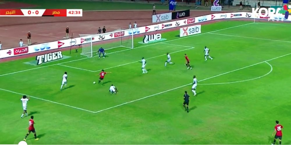 (Video) Mo Salah puts defender on the deck and shows ice-cold composure inside the area to fire Egypt ahead against Niger