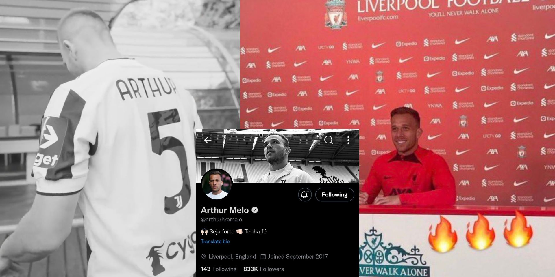 Arthur, Liverpool, Juventus