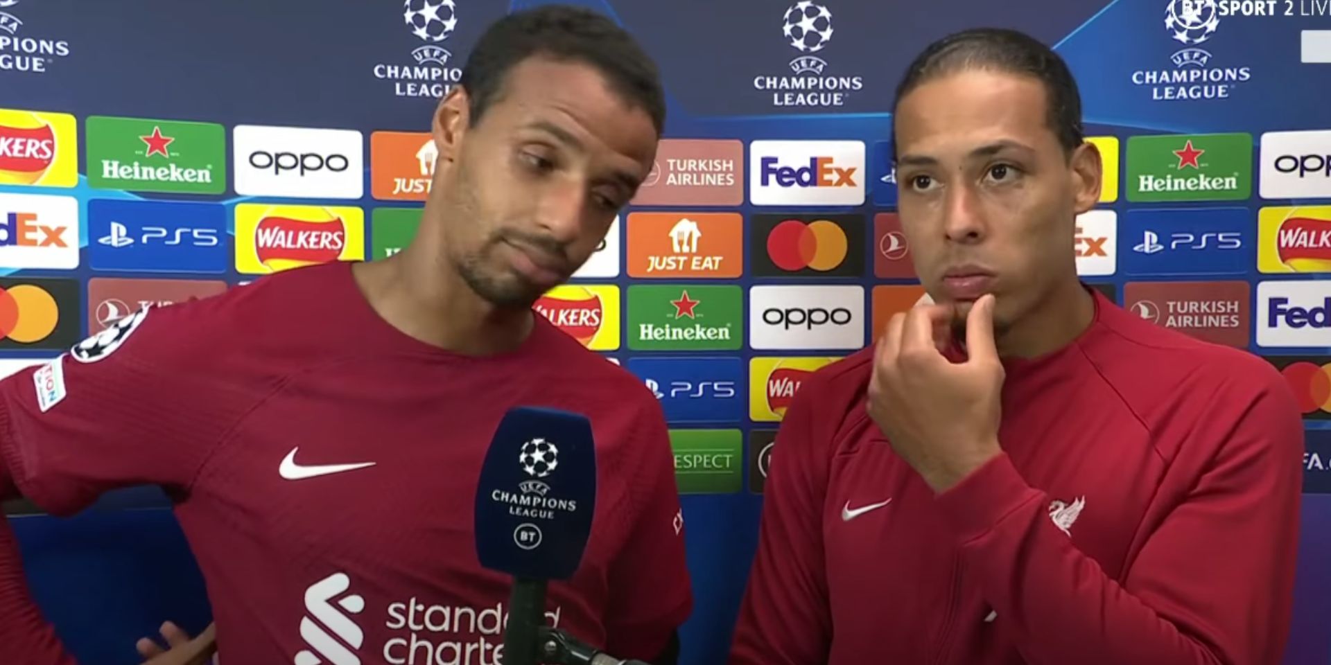 Matip, van Dijk
