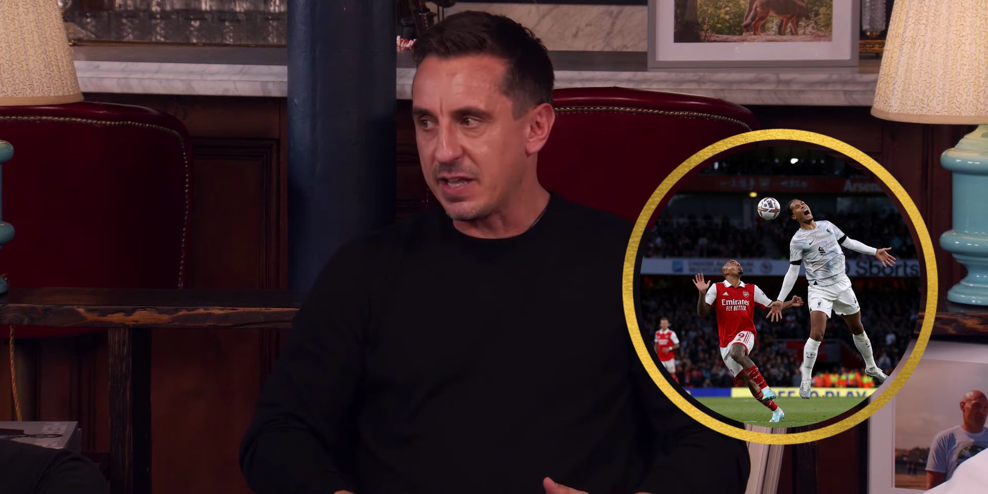 Neville, Liverpool, Arsenal