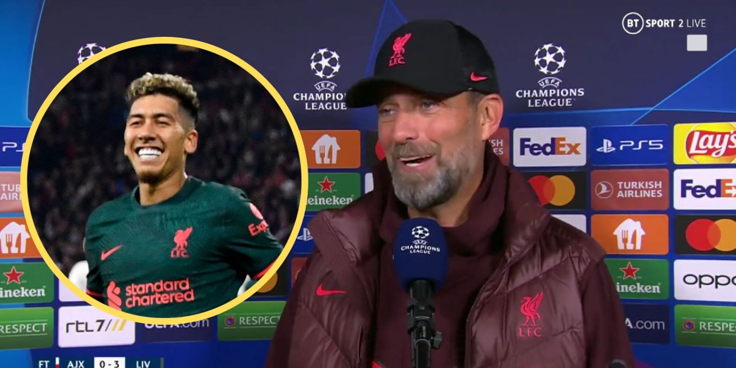 Firmino, Nunez, Klopp