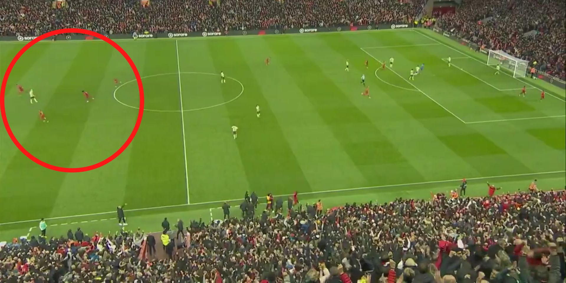 Alisson, Salah, Milner, Gomez, van Dijk, Robertson