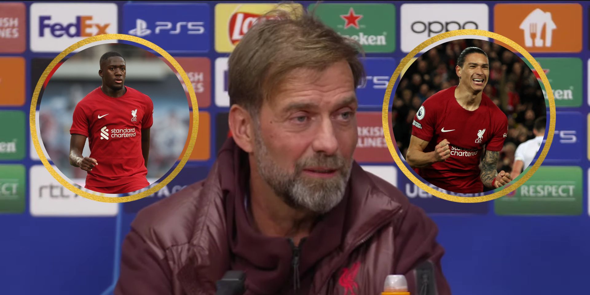 Klopp, Konate, Nunez