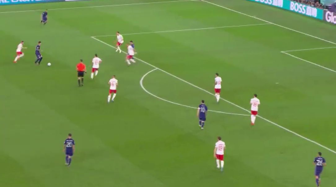(Video) Liverpool midfield target just produced one of the best assists of the World Cup
