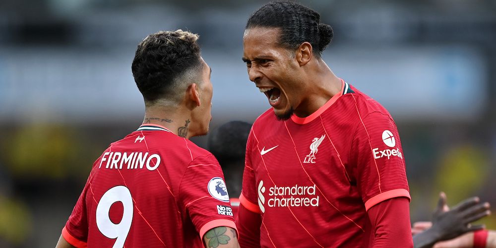 Liverpool, van Dijk, Firmino