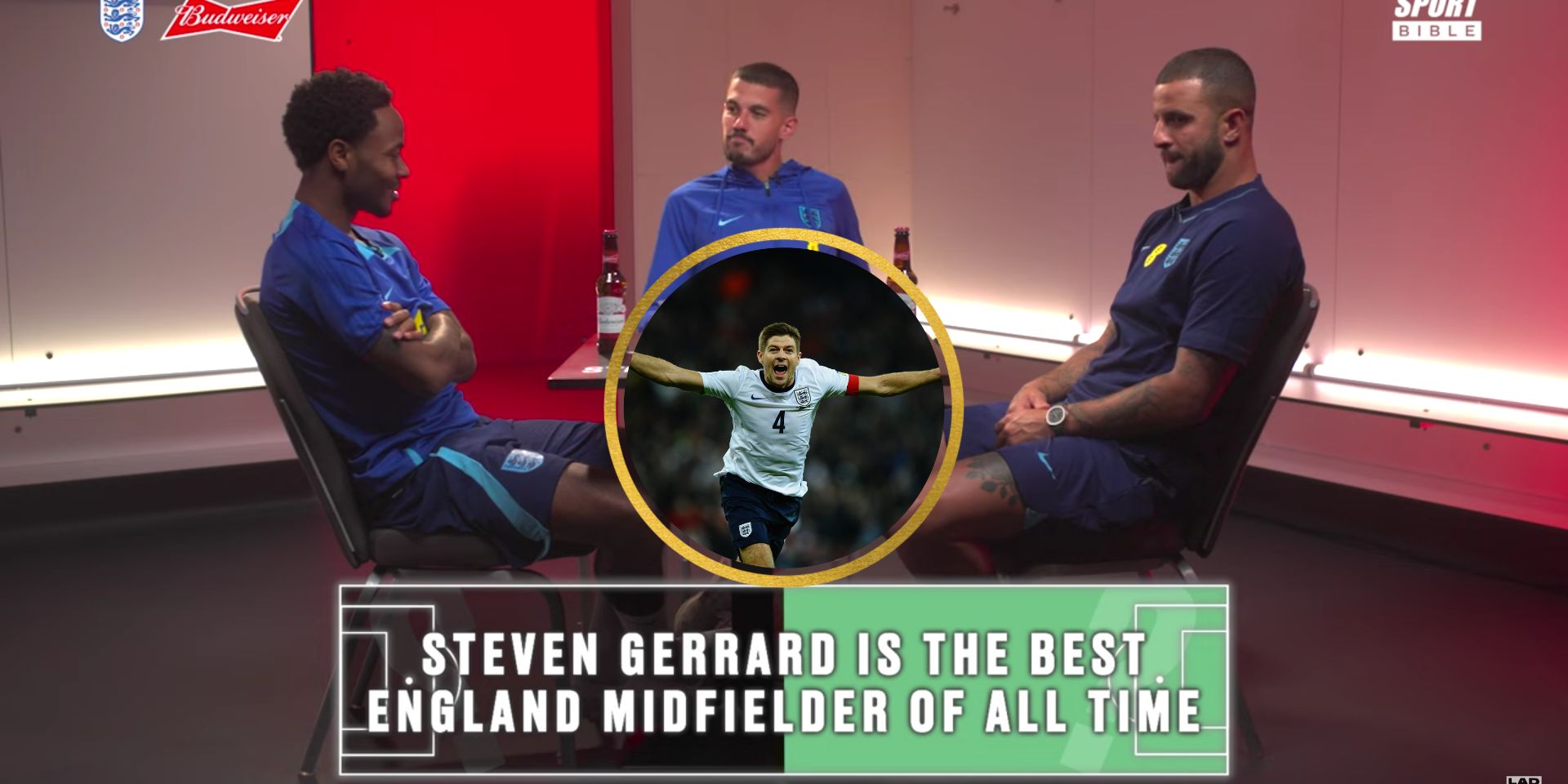 Gerrard, Coady, Sterling, Walker