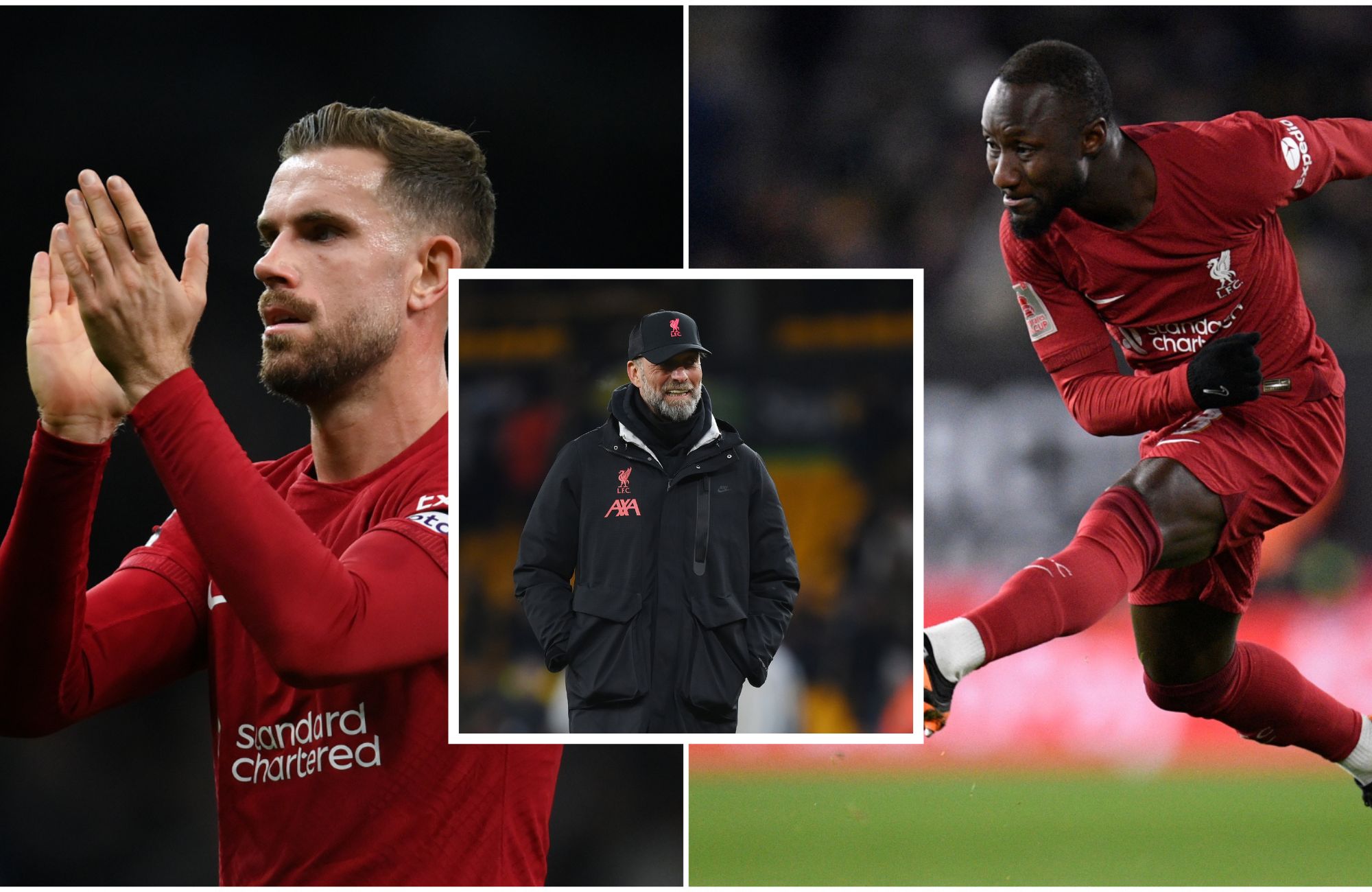 Henderson, Klopp, Liverpool, Keita
