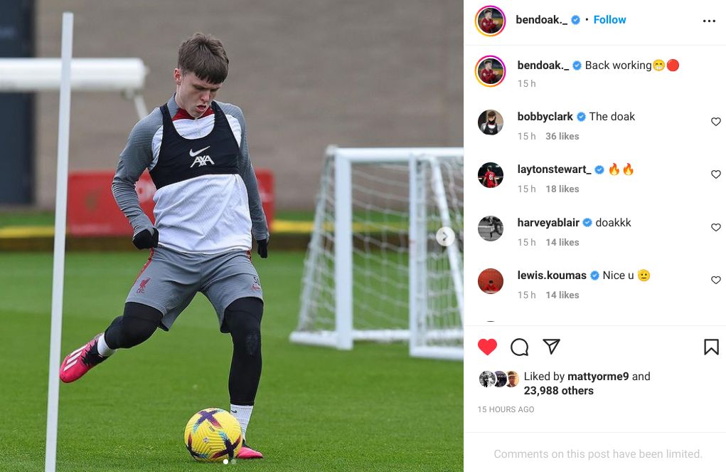 Liverpool, Doak Liverpool, Doak