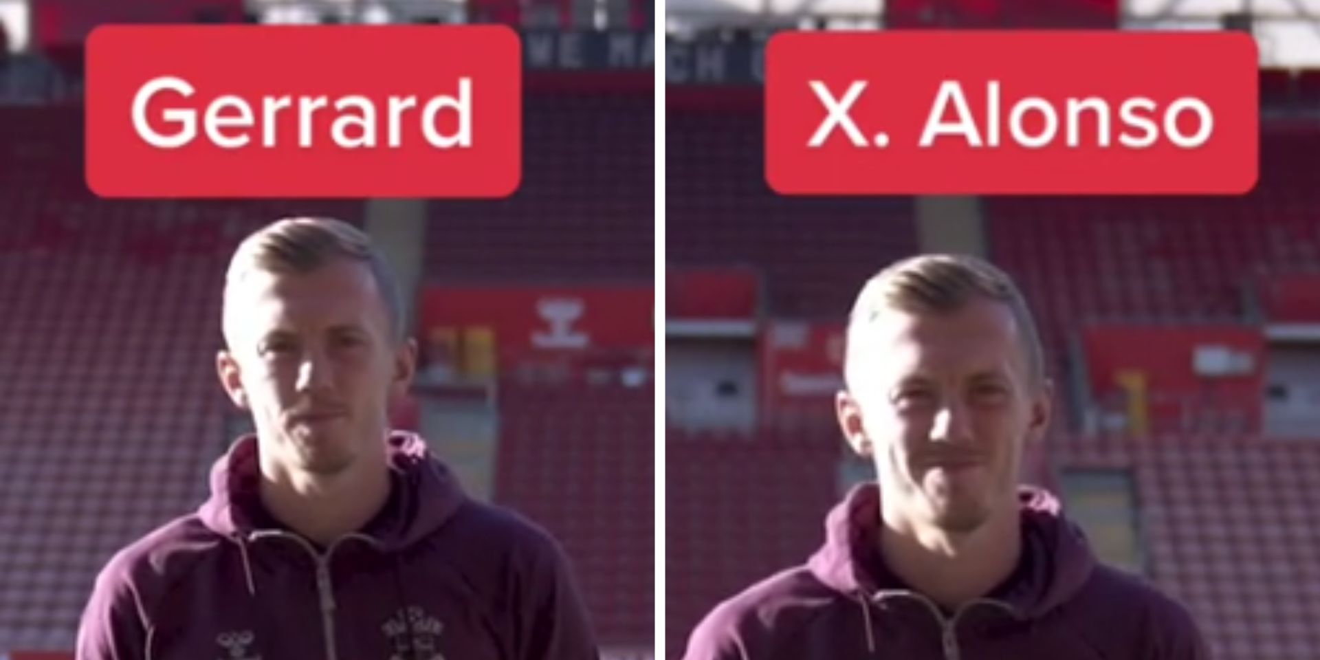 Ward-Prowse, Liverpool, Gerrard, Alonso