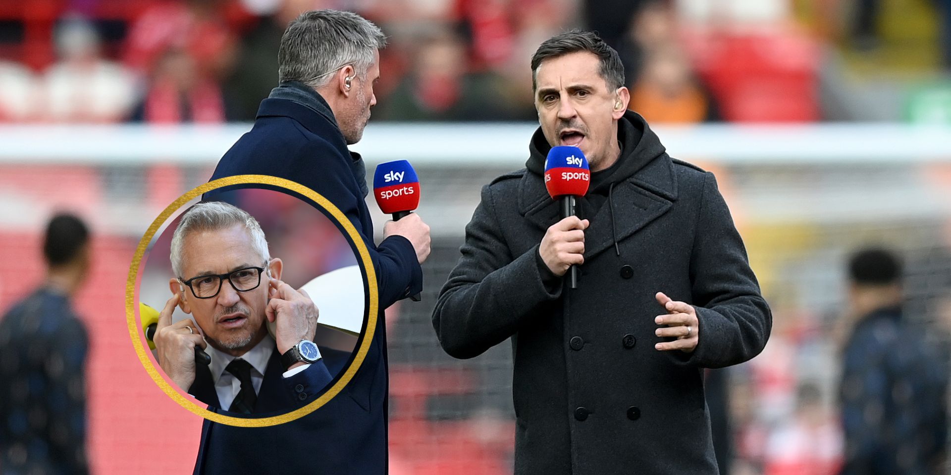Carragher, Neville, Lineker, MOTD