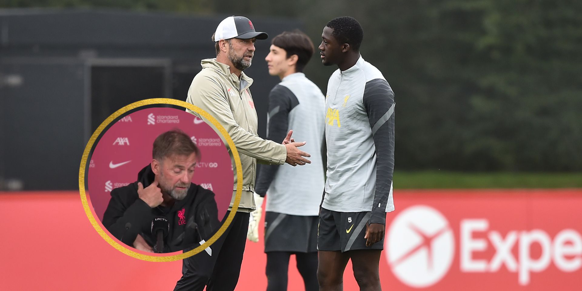 Konate, Klopp