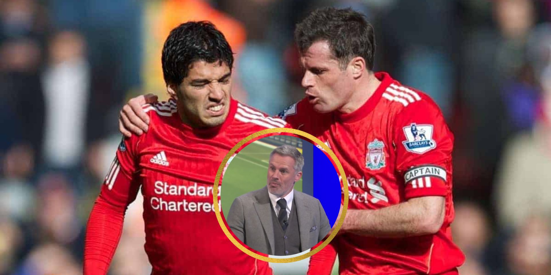 Carragher, Suarez, Nunez