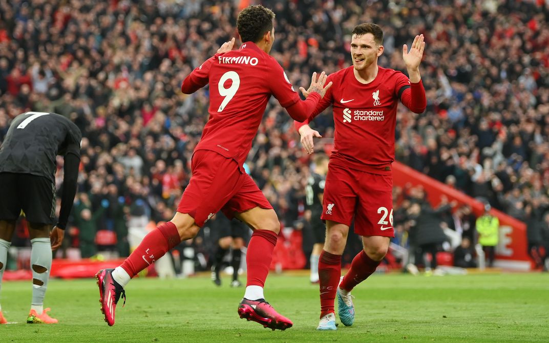 Liverpool, Firmino, Robertson
