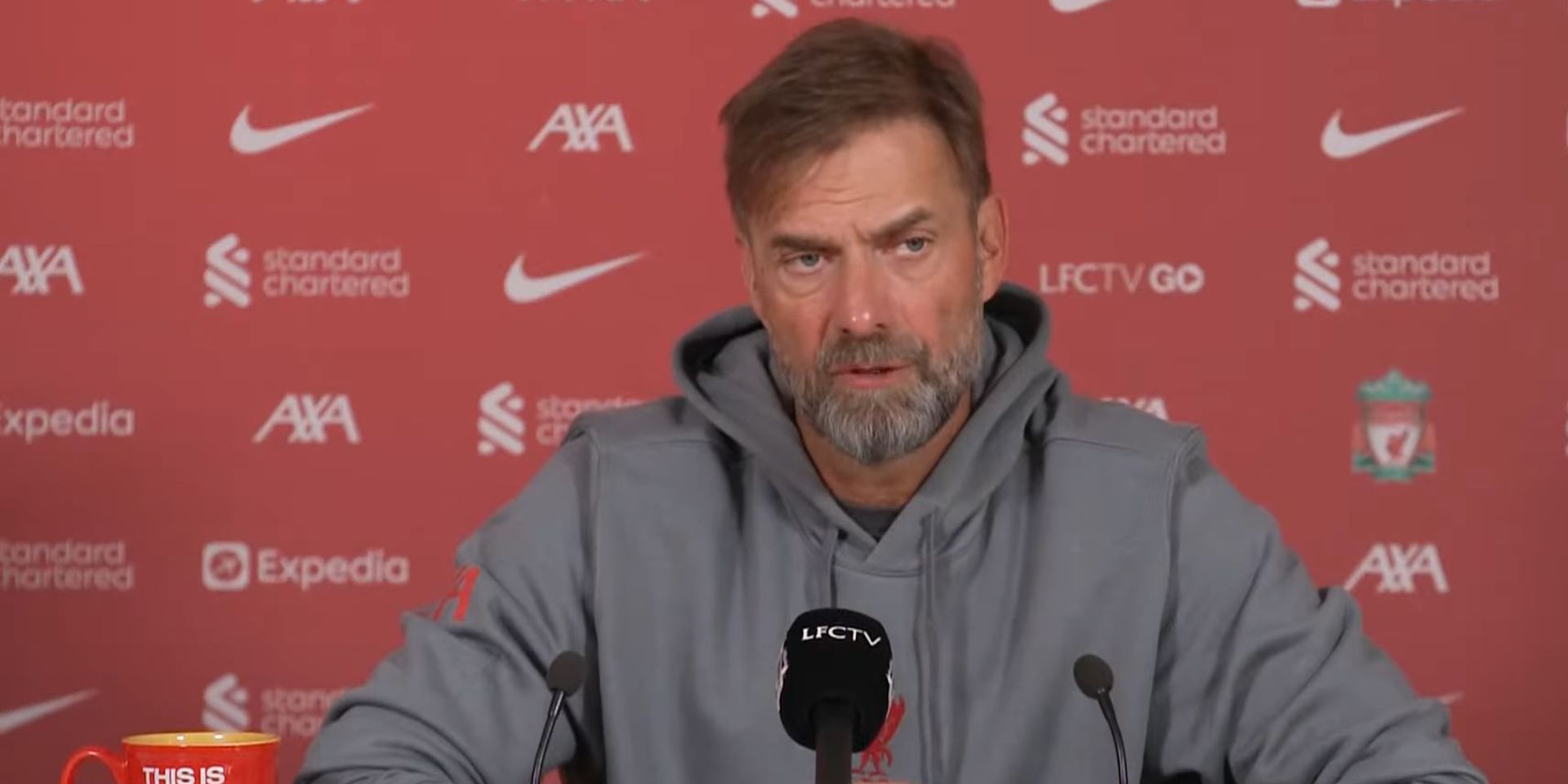 (Video) Klopp on whether he will field a ‘sentimental’ Liverpool team for inconsequential season end