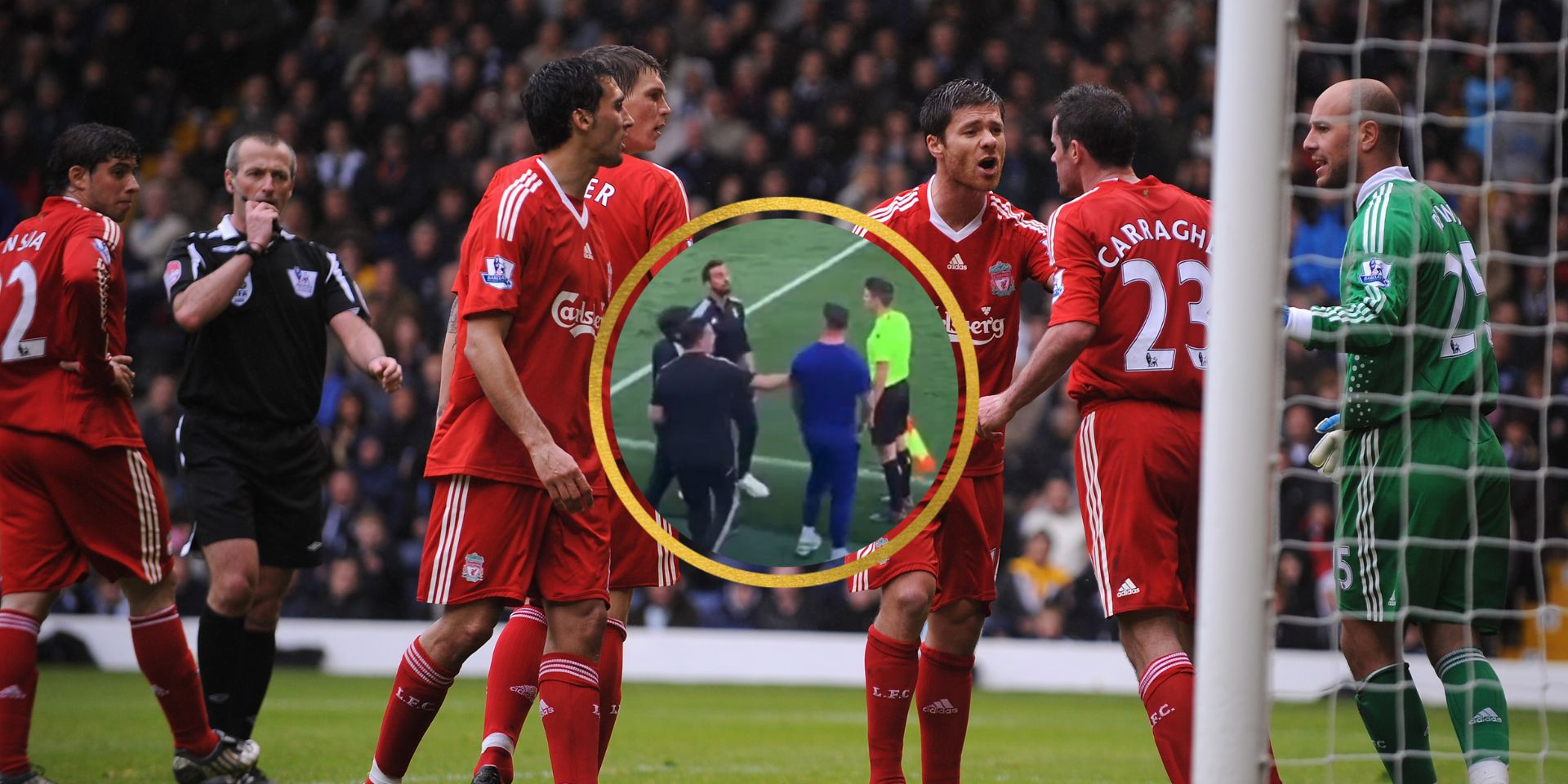 Torres, Arbeloa, Carragher