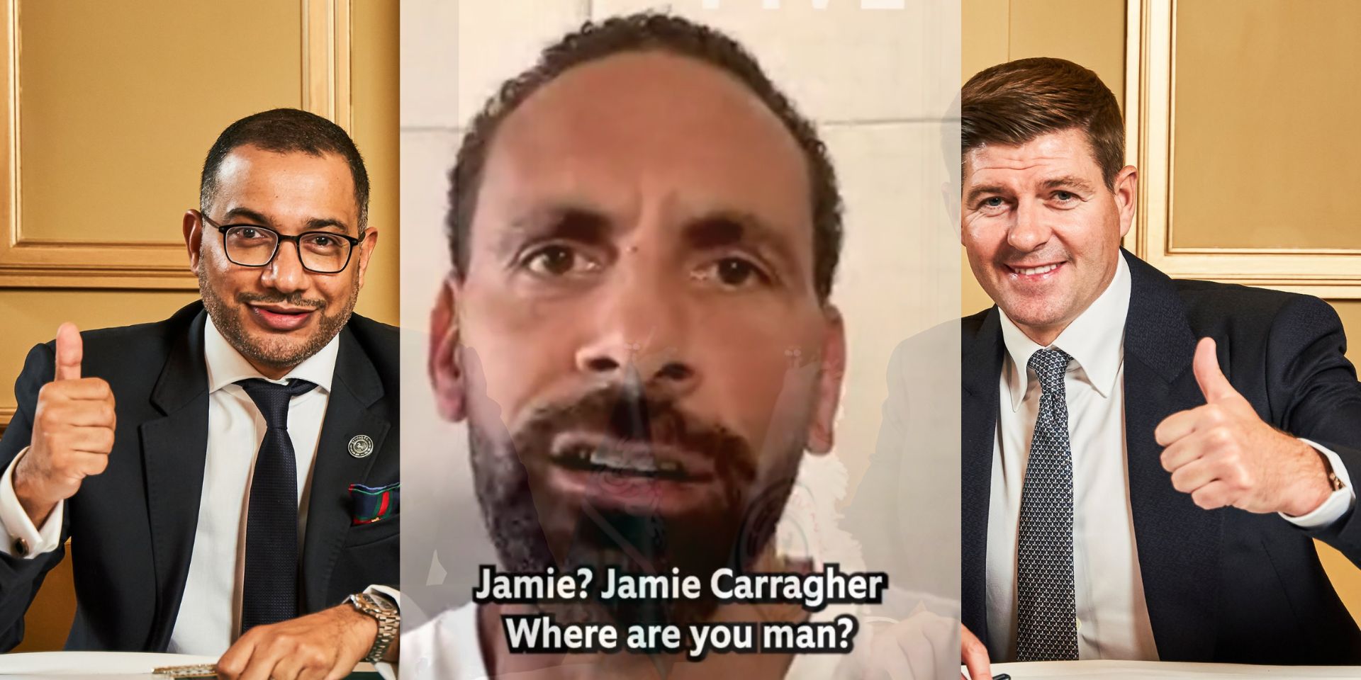 Ferdinand, Carragher, Gerrard