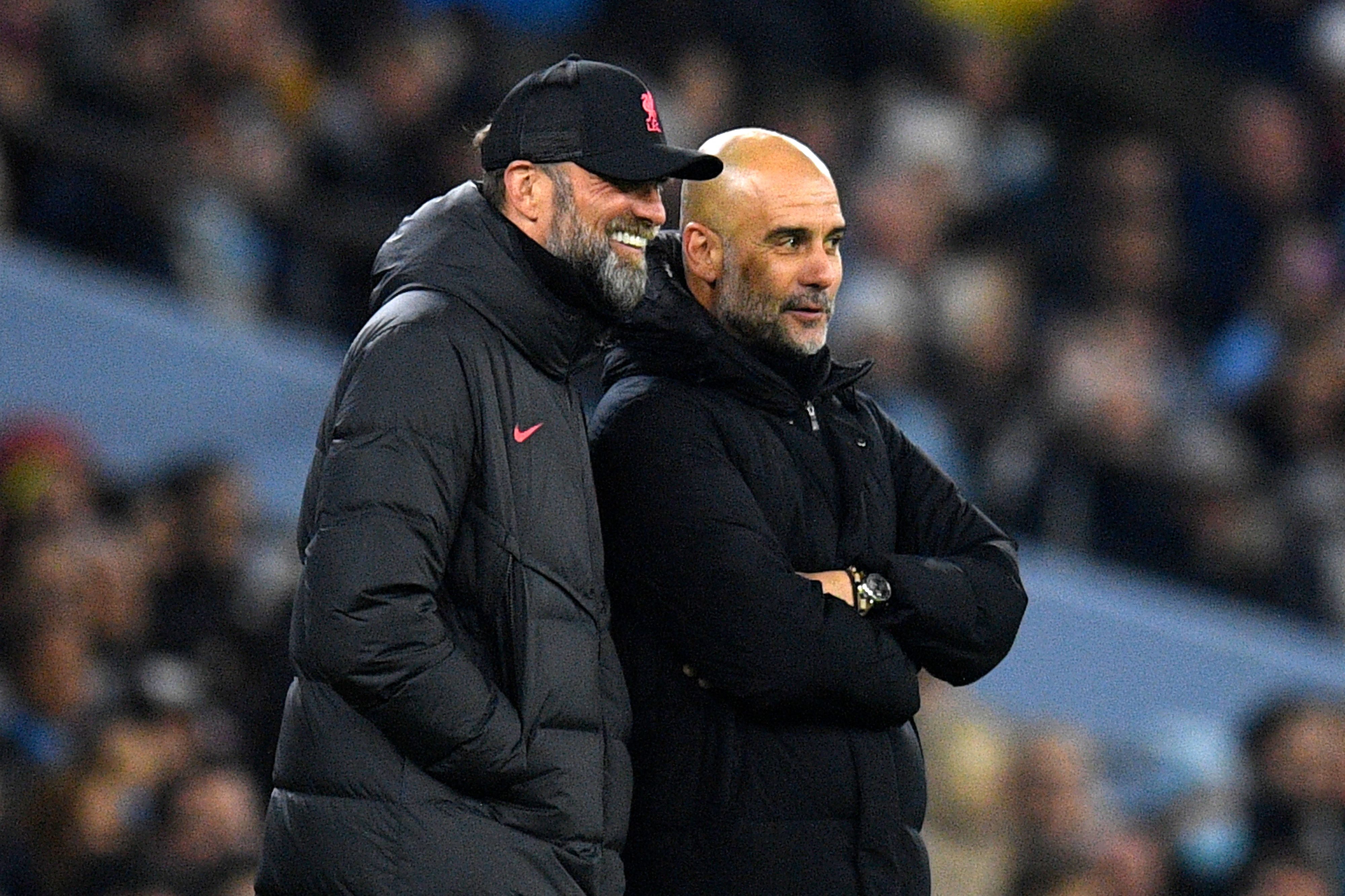Klopp, Guardiola, Liverpool