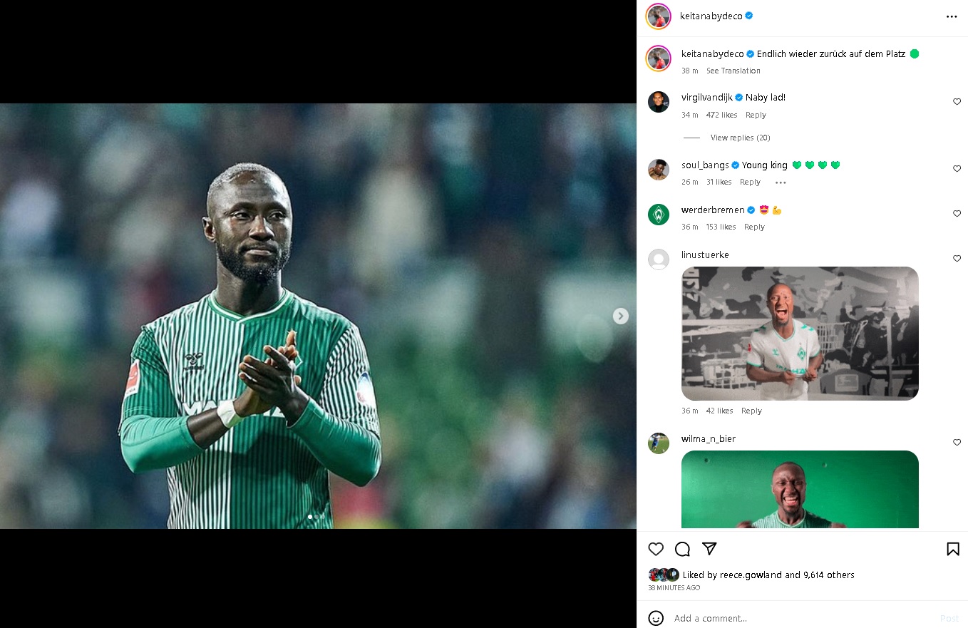 Keita, Van Dijk Keita, Van Dijk