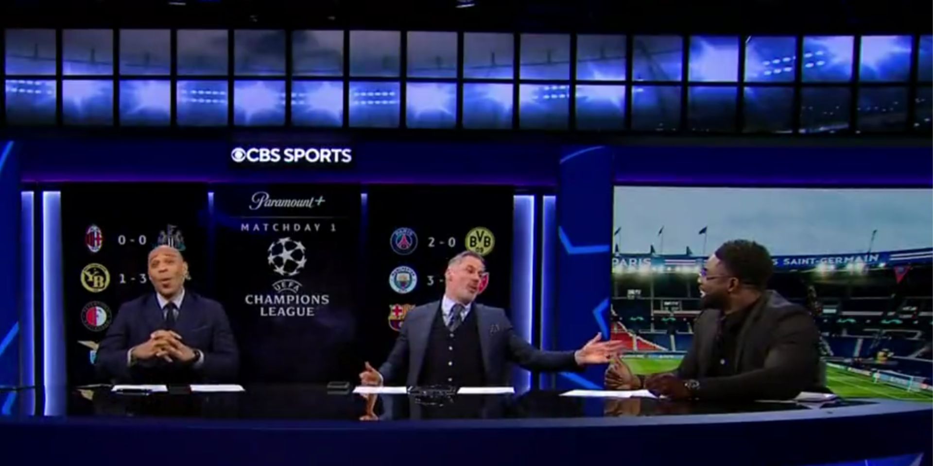 Richards, Carragher, Europa