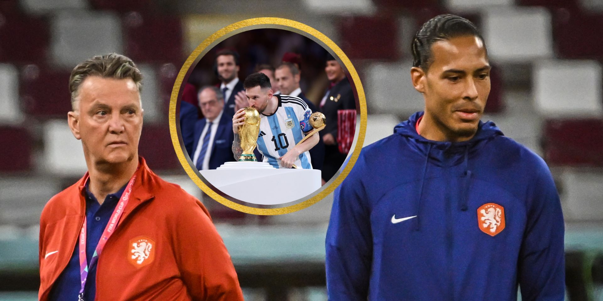 Van Dijk, Van Gaal, Messi