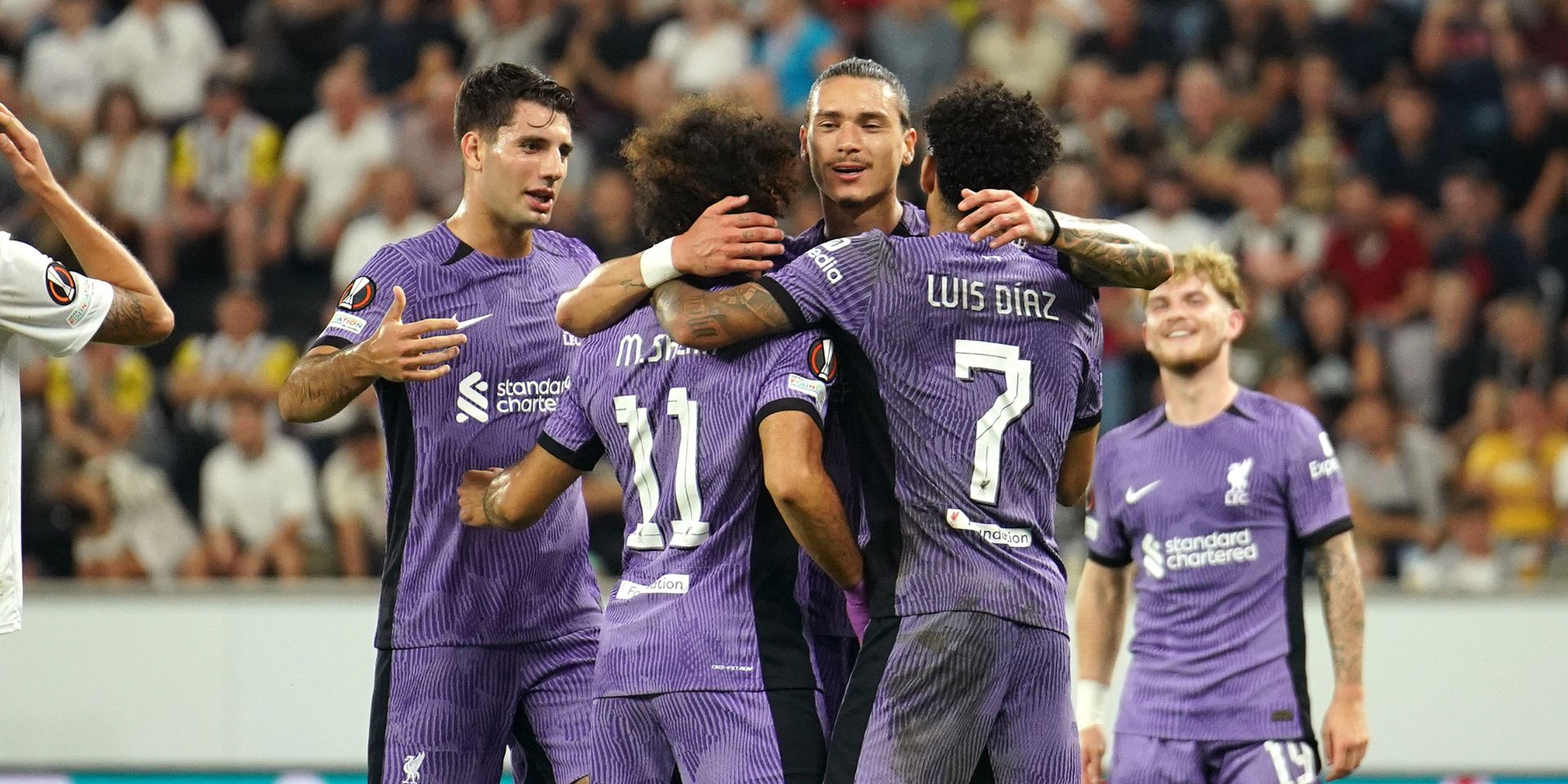 Nunez, Salah, Liverpool