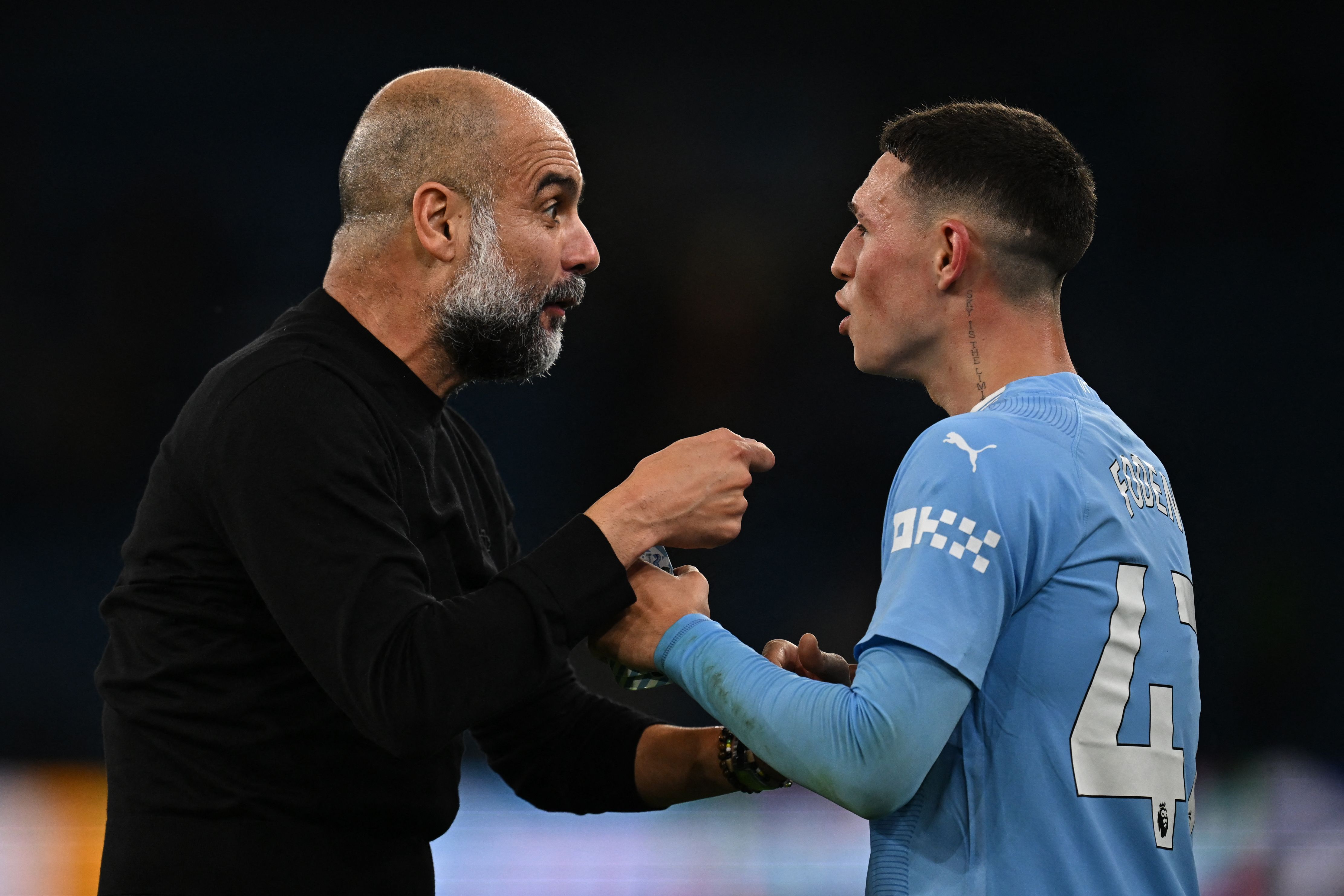 Guardiola, Foden, Doak Guardiola, Foden, Doak