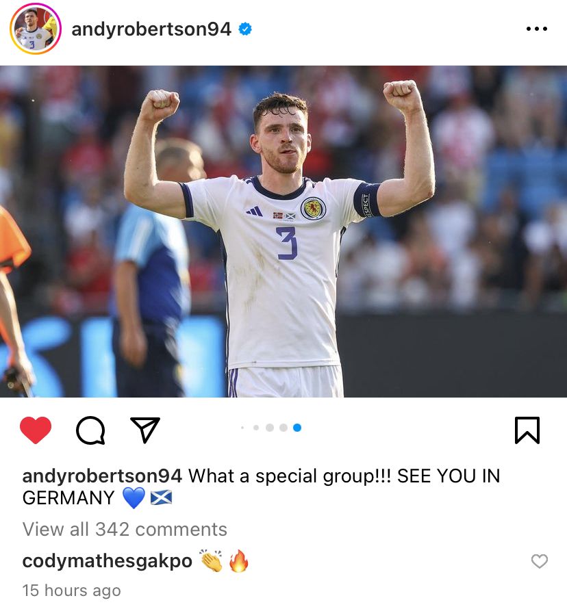 Andy Robertson, Cody Gakpo