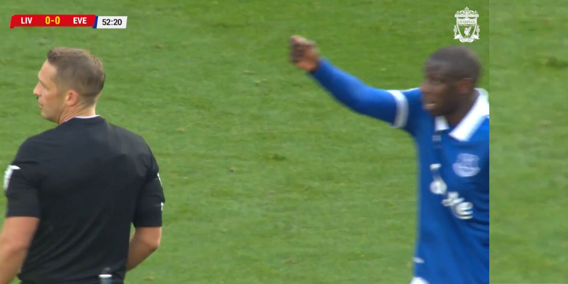 Doucourse, Pawson, Everton
