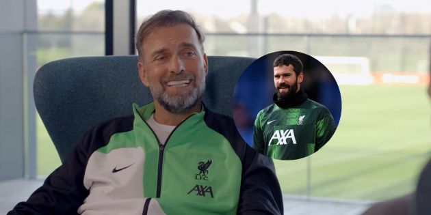 Alisson, Klopp, Foster