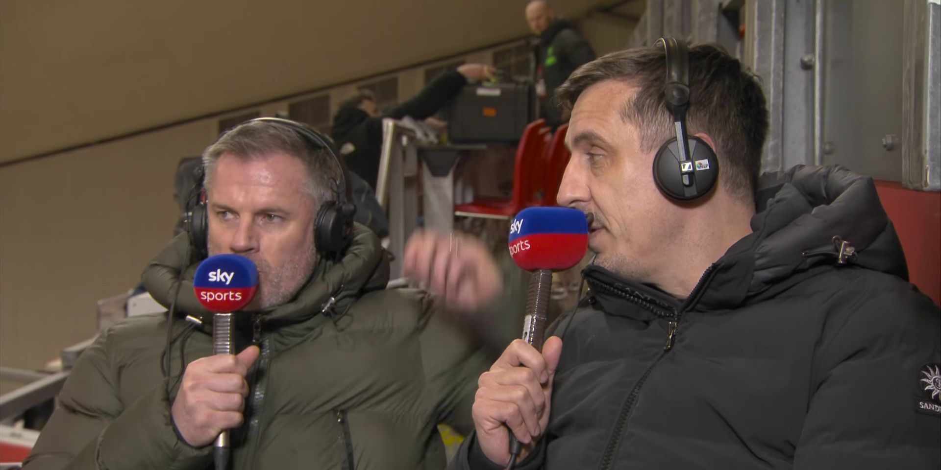 Ødegaard, Carragher, Neville