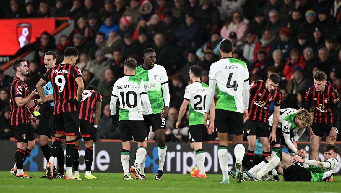 Liverpool, Murray, van Dijk, Konate
